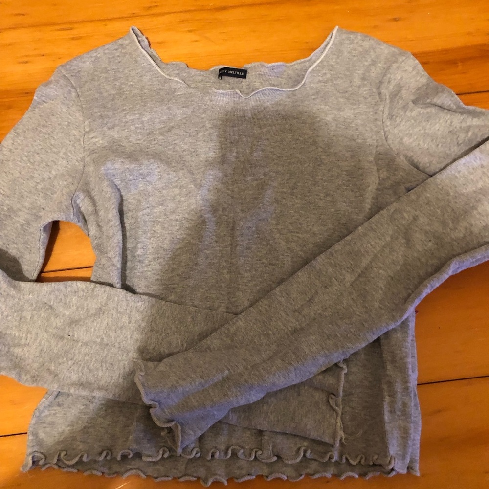 COPY - Brandy Melville grey long sleeve